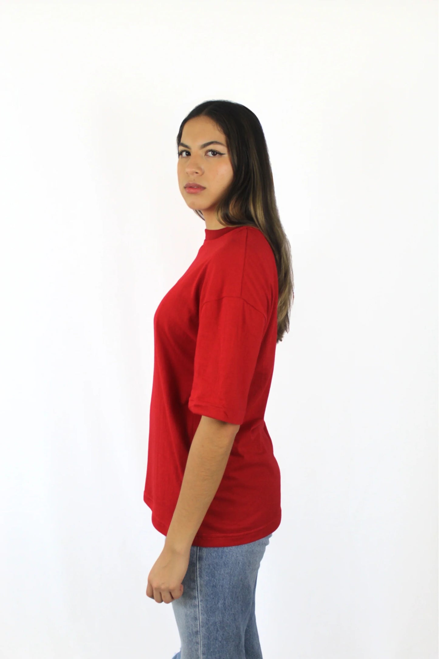 RED 200 GSM OVERSIZE