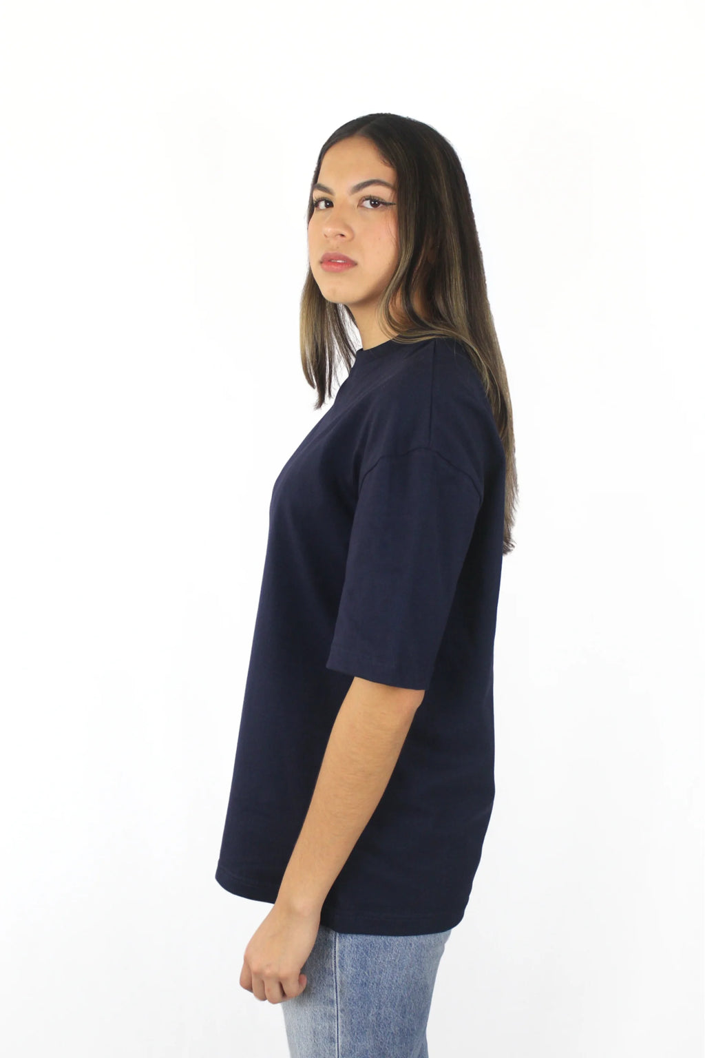 NAVY 250 GSM OVERSIZE
