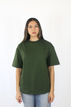 ARMY GREEN 200 GSM OVERSIZE