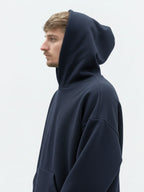 HOODIE HEAVYWEIGHT PREMIUM NAVY OVERSIZE