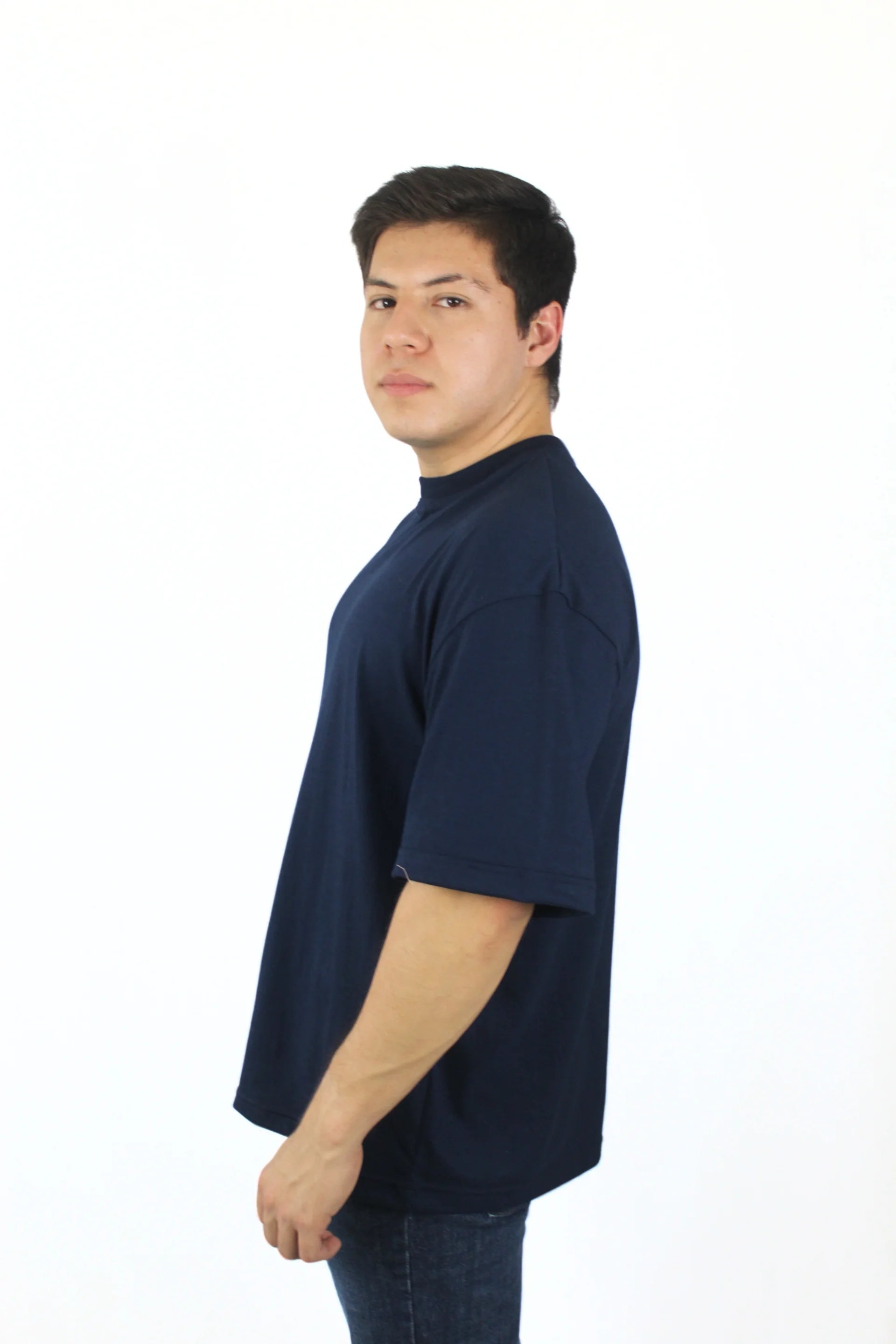 LIGHT NAVY BLUE 200 GSM OVERSIZE