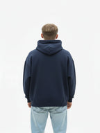 HOODIE HEAVYWEIGHT PREMIUM NAVY OVERSIZE