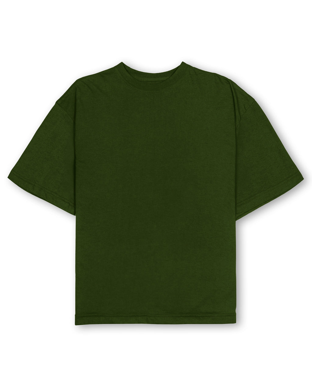 ARMY GREEN 200 GSM OVERSIZE