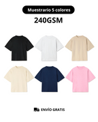 250 GSM / MUESTRARIO 5 COLORES / ENVÍO GRATIS