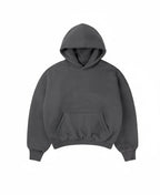 HOODIE HEAVYWEIGHT PREMIUM CARBON BLACK OVERSIZE